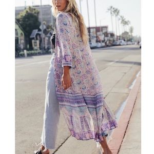 Spell & the Gypsy ‘Poinciana’ duster, Lilac S/M